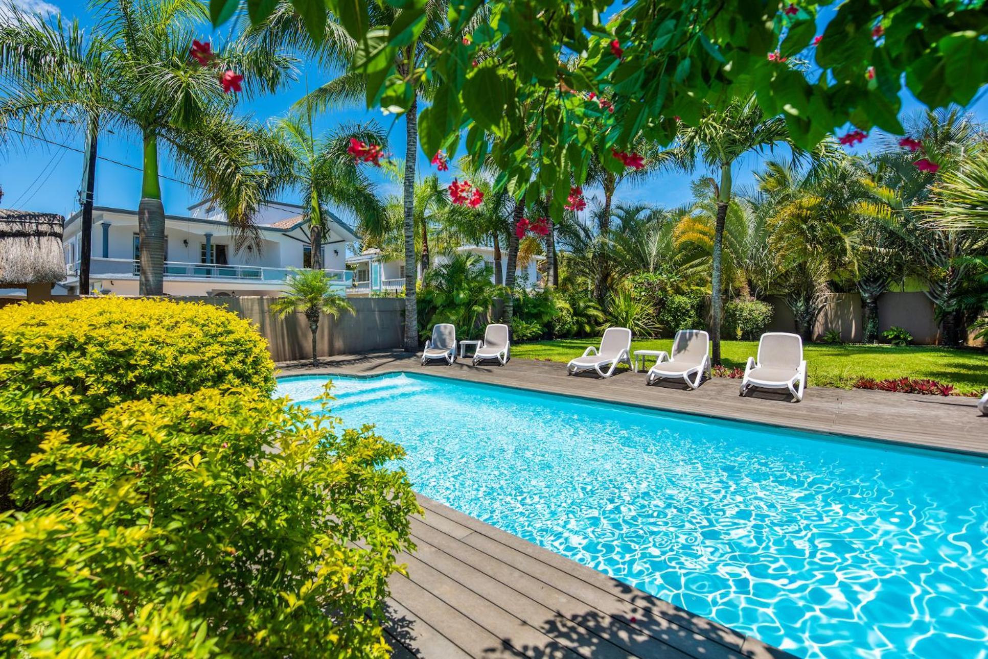 With Spacious Balcony Shared Pool Garden Grand Baie